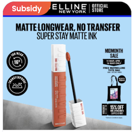 Maybelline Super Stay Matte Ink Liquid Lipstick Un-nude & Pink Edition - 16H Longwear Longlasting, High Pigment, Matte